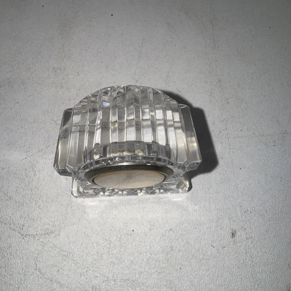 Vintage Waterford Crystal Desk Clock